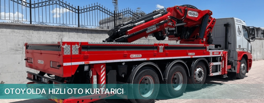 Bornova İlçemi Otoyolda Hızlı Oto Kurtarıcı